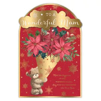 Prelude Platinum C75 Christmas Cards Mam 6pk - Tiger Feet Ireland