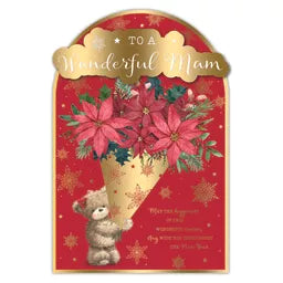 Prelude Platinum C75 Christmas Cards Mam 6pk