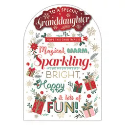 Prelude Platinum C75 Christmas Granddaughter 6pk