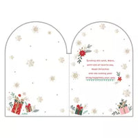 Prelude Platinum C75 Christmas Cards Niece 6pk - Tiger Feet Ireland