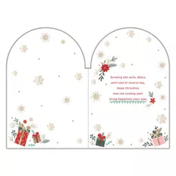 Prelude Platinum C75 Christmas Cards Niece 6pk - Tiger Feet Ireland