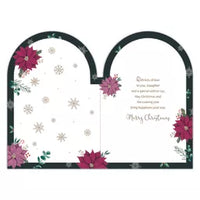 Prelude Platinum C75 Christmas Cards Daughter 6pk - Tiger Feet Ireland