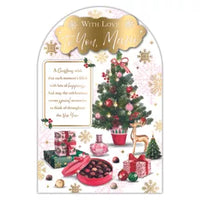 Prelude Platinum C75 Christmas Cards Mam 6pk - Tiger Feet Ireland