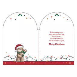 Prelude Platinum C75 Christmas Cards Grandson 6pk