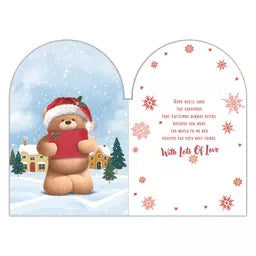 Prelude Platinum C75 Christmas Cards Boyfriend 6pk