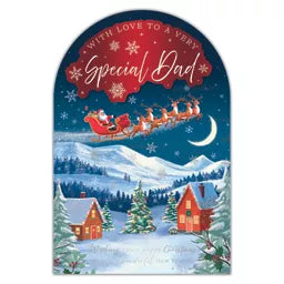 Prelude Platinum C75 Christmas Cards Dad 6pk