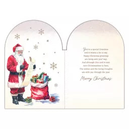 Prelude Platinum C75 Christmas Cards Grandson 6pk