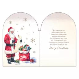Prelude Platinum C75 Christmas Cards Son 6pk