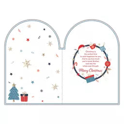 Prelude Platinum C75 Christmas Cards Brother 6pk - Tiger Feet Ireland