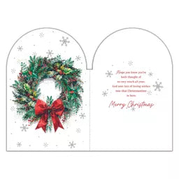Prelude Platinum C75 Christmas Cards Mam & Dad 6pk