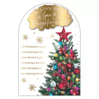 Prelude Platinum C75 Christmas Cards Son & DIL 6pk - Tiger Feet Ireland