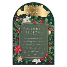Prelude Platinum C75 Christmas Cards Son & DIL 6pk - Tiger Feet Ireland