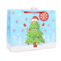 Gift Bag Christmas Tree Large Landscape 12pk