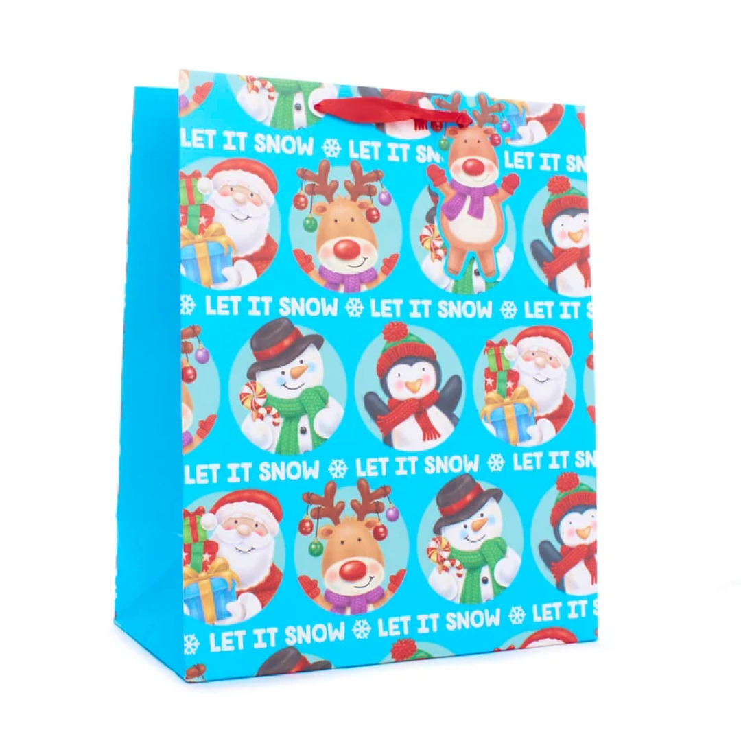 Gift Bag Characters Extra Large Portrait 12pk