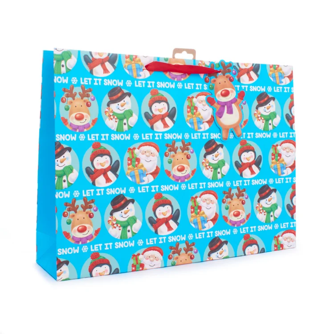 Gift Bag Characters Extra Large 12pk