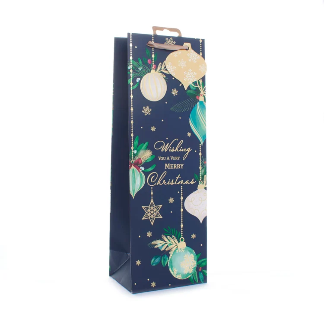 Gift Bag Baubles Bottle 12pk