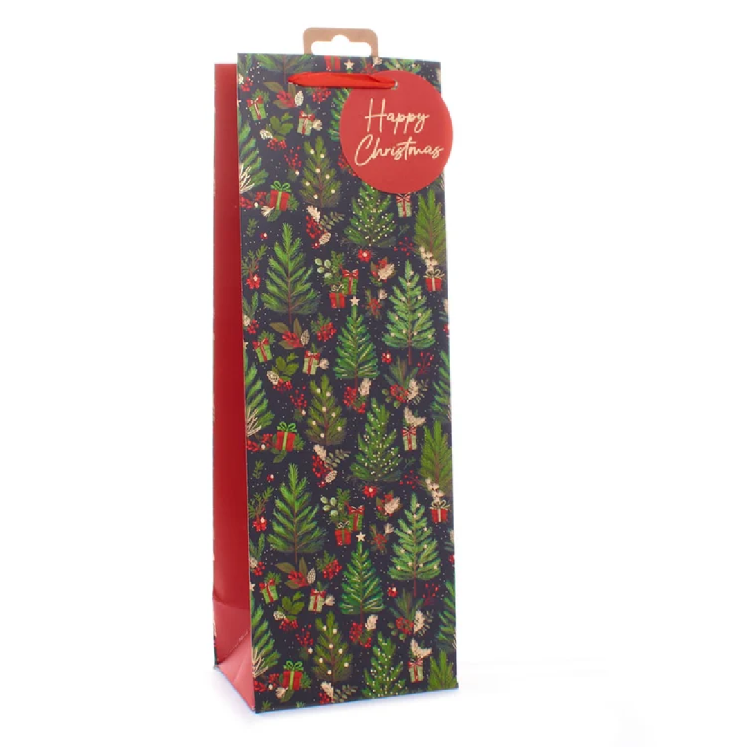 Gift Bag Trees Multi Bottle 12pk