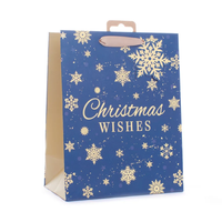 Gift Bag Snowflakes Extra Large 12pk