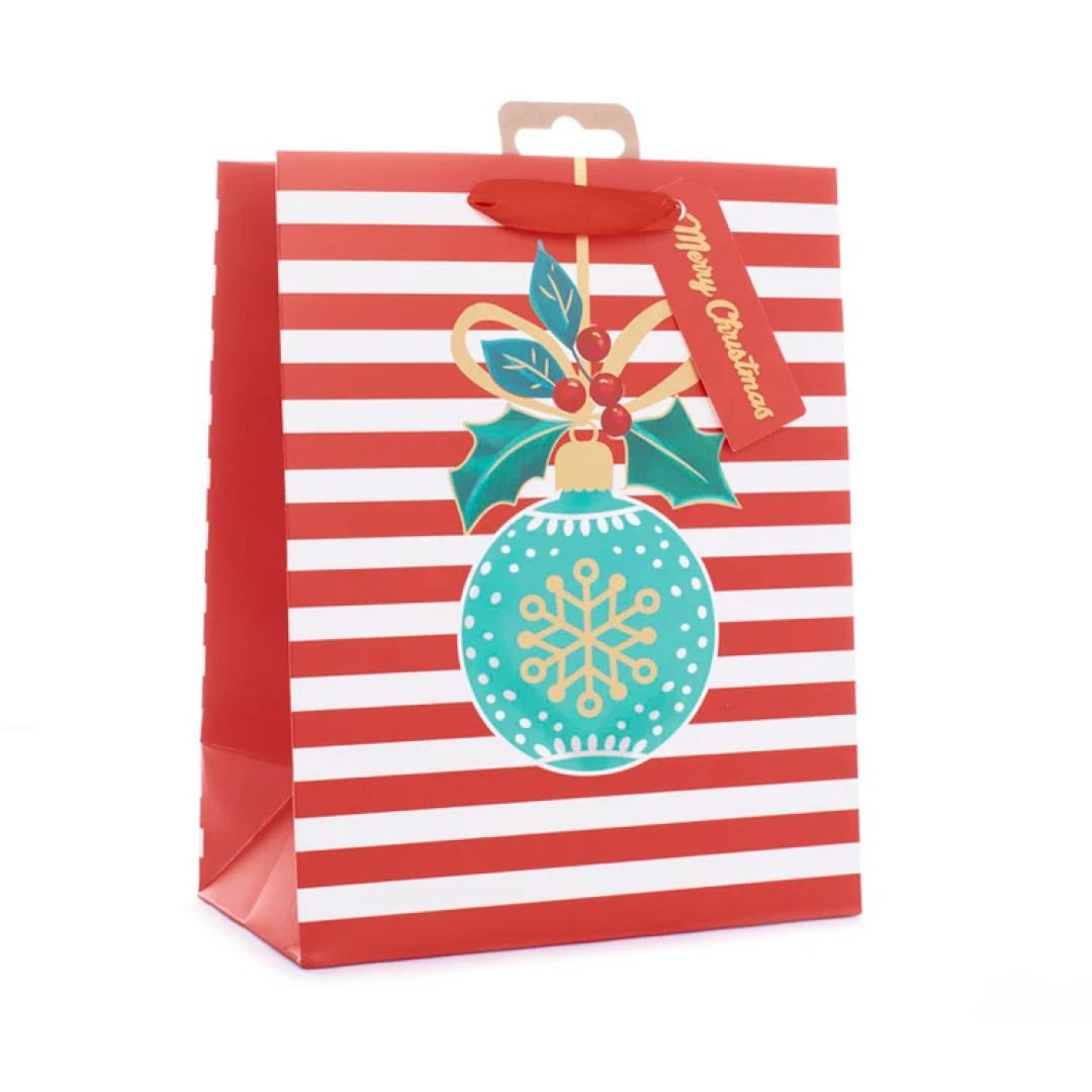 Gift Bag Bauble Large 12pk