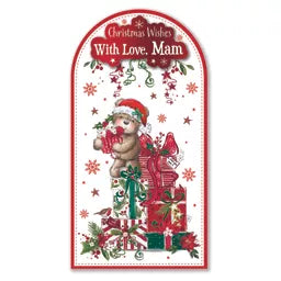 Prelude Platinum C55 Christmas Cards Mam 6pk
