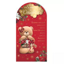 Prelude Platinum C55 Christmas Cards Daughter 6pk - Tiger Feet Ireland