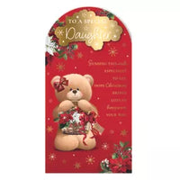 Prelude Platinum C55 Christmas Cards Daughter 6pk - Tiger Feet Ireland