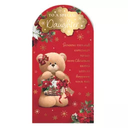 Prelude Platinum C55 Christmas Cards Daughter 6pk