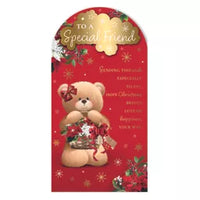 Prelude Platinum C55 Christmas Cards Friend 6pk - Tiger Feet Ireland