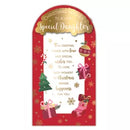 Prelude Platinum C55 Christmas Cards Daughter 6pk - Tiger Feet Ireland