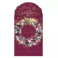 Prelude Platinum C55 Christmas Cards Open 6pk - Tiger Feet Ireland