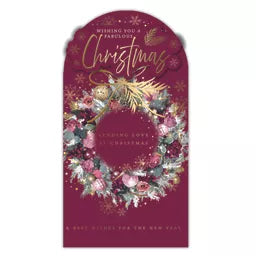 Prelude Platinum C55 Christmas Cards Open 6pk