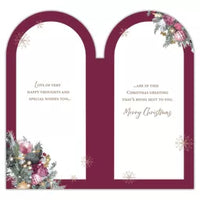 Prelude Platinum C55 Christmas Cards Open 6pk - Tiger Feet Ireland