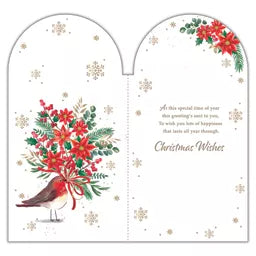 Prelude Platinum C55 Christmas Cards Friend 6pk
