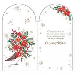 Prelude Platinum C55 Christmas Cards Mum 6pk