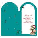 Prelude Platinum C55 Christmas Cards Grandson 6pk - Tiger Feet Ireland