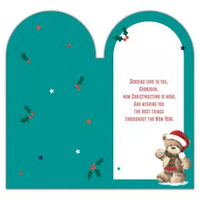 Prelude Platinum C55 Christmas Cards Grandson 6pk - Tiger Feet Ireland