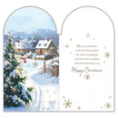 Prelude Platinum C55 Christmas Cards Friend 6pk - Tiger Feet Ireland