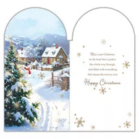 Prelude Platinum C55 Christmas Cards Friend 6pk - Tiger Feet Ireland