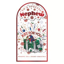 Prelude Platinum C55 Christmas Cards Nephew 6pk - Tiger Feet Ireland