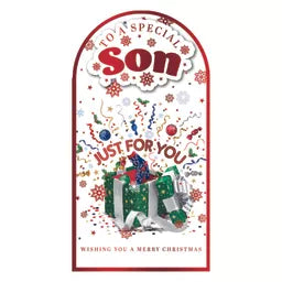 Prelude Platinum C55 Christmas Cards Son 6pk