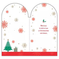 Prelude Platinum C55 Christmas Cards Son & DIL 6pk - Tiger Feet Ireland
