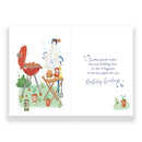 Prelude C50 Cards Birthday Open 6pk - Tiger Feet Ireland