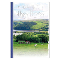 Prelude C50 Cards Birthday Open 6pk - Tiger Feet Ireland
