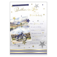 Prelude C50 Cards Birthday Brother-In-Law 6pk - Tiger Feet Ireland