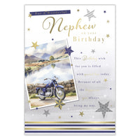 Prelude C50 Cards Birthday Nephew 6pk - Tiger Feet Ireland