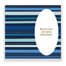 Prelude C55 Cards Birthday Godson 6pk - Tiger Feet Ireland