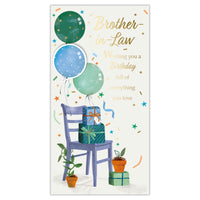 Prelude C55 Cards Birthday Brother-In-Law 6pk - Tiger Feet Ireland
