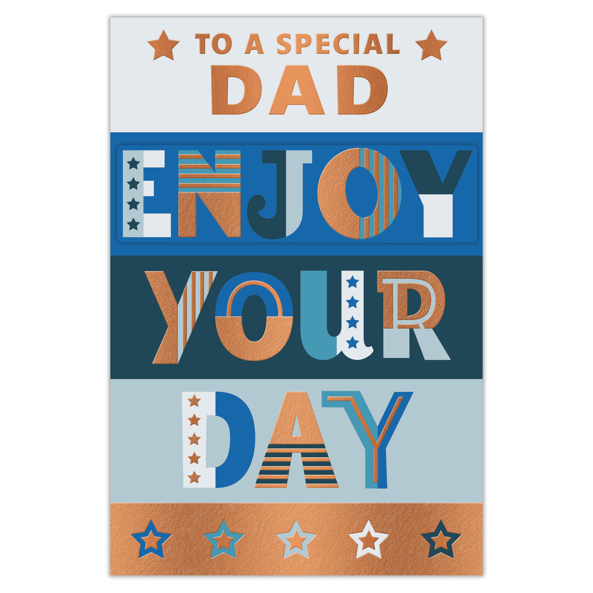 Prelude C75 Cards Birthday Dad 6pk - Tiger Feet Ireland