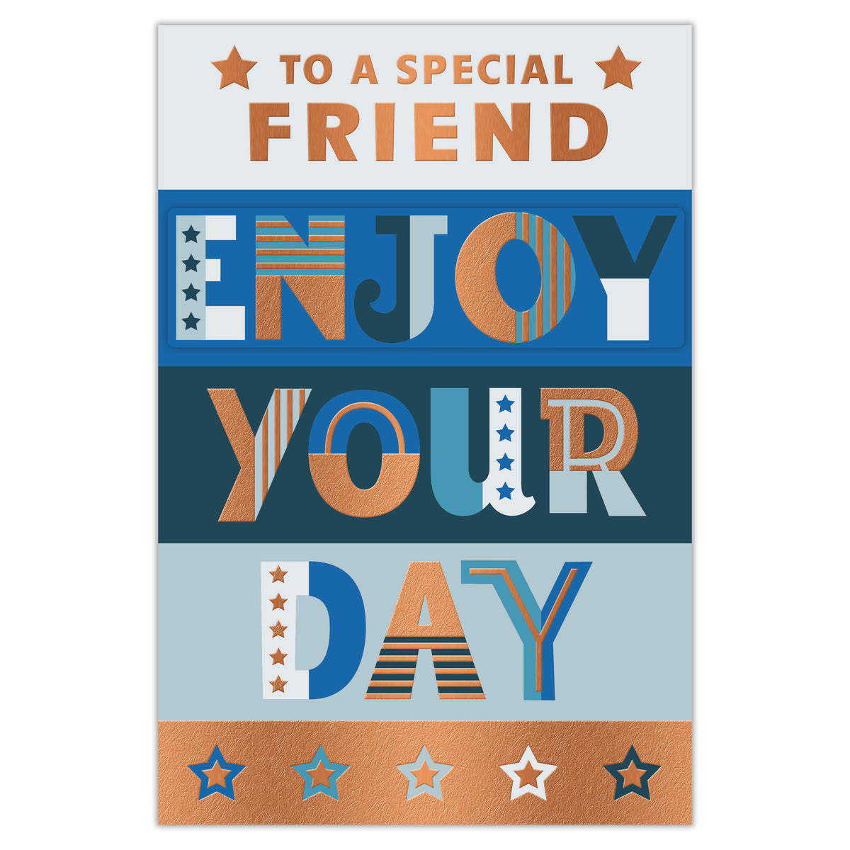 Prelude C75 Cards Birthday Friend 6pk - Tiger Feet Ireland