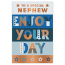 Prelude C75 Cards Birthday Nephew 6pk - Tiger Feet Ireland